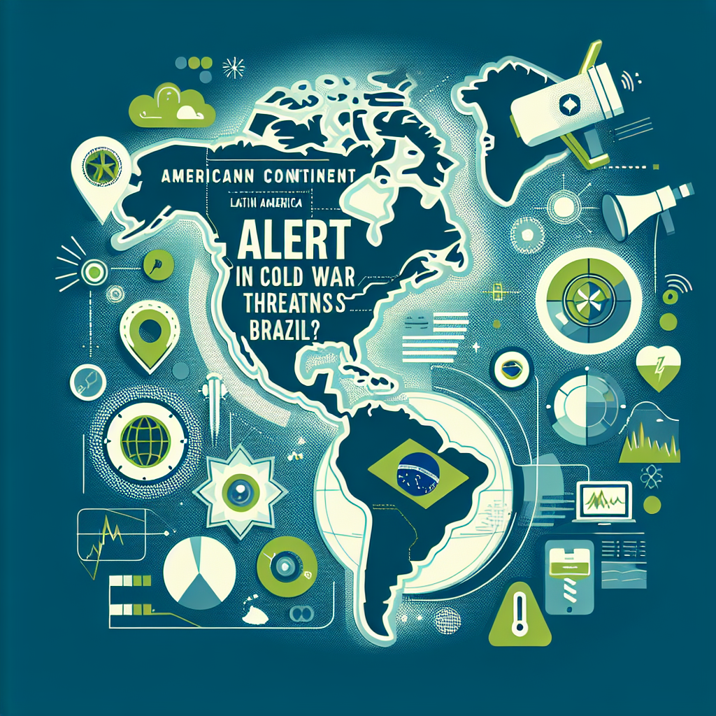 Capa do artigo – Continente americano: Alerta! Guerra Fria na América Latina AMEAÇA o Brasil?
