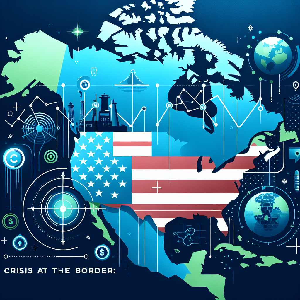 Capa do artigo – Continente americano: American continent: Crisis at the border: Is the U.S. at the limit? Check out the impact!