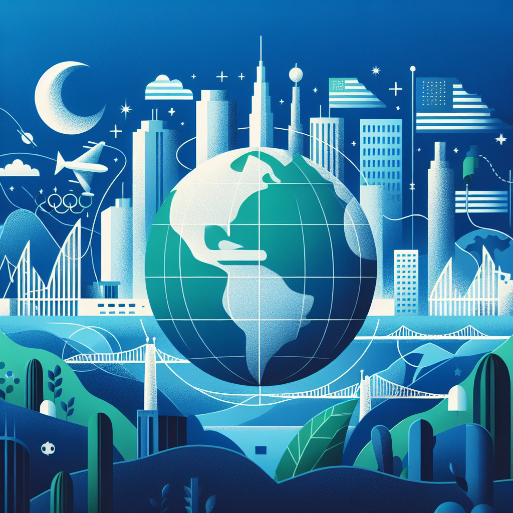 Capa do artigo – Geopolítica das americas: Continente americano: Crisis en la frontera: ¿EE. UU. al límite? ¡Mira el impacto!