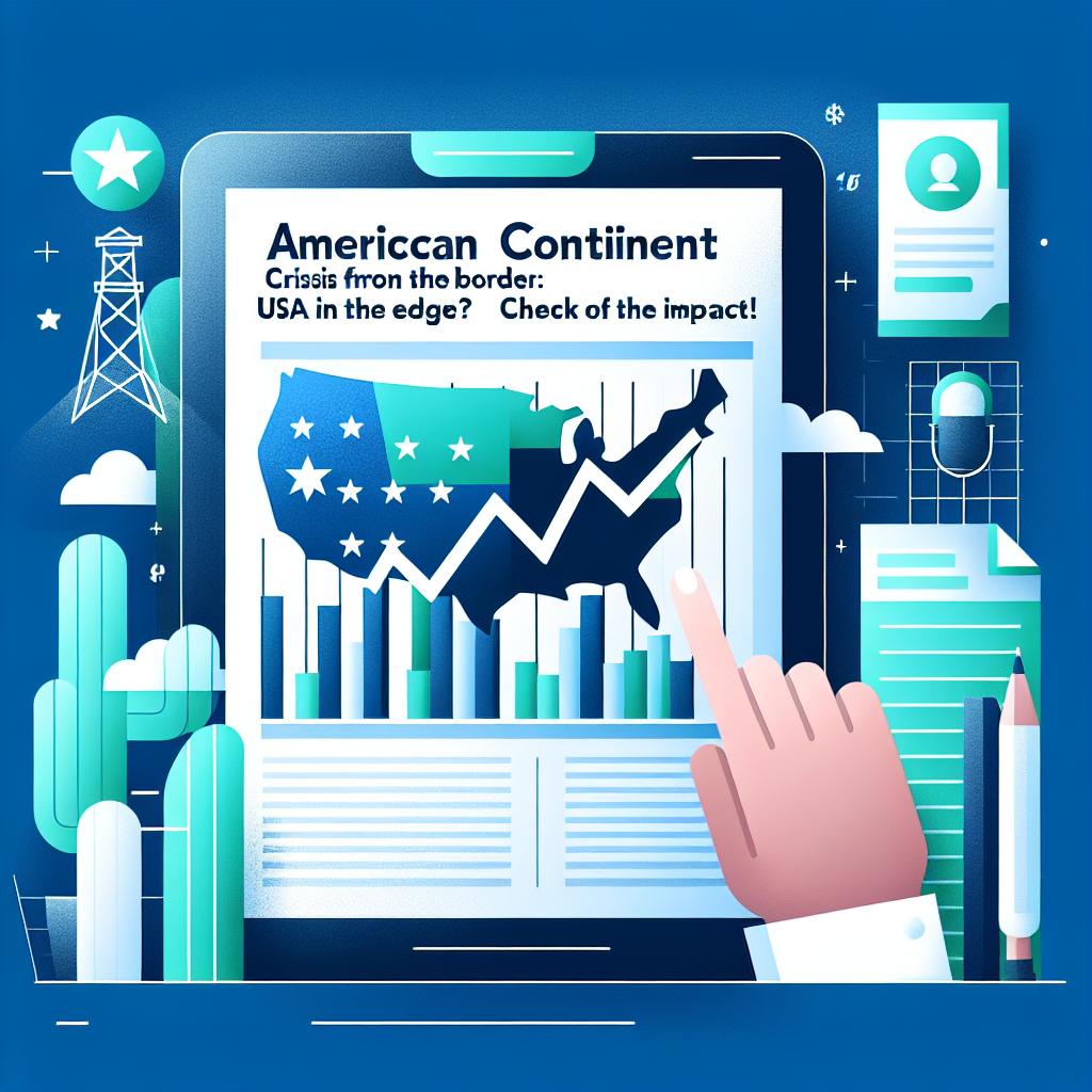 Capa do artigo – Continente Americano: Crise na Fronteira: EUA no Limite? Confira o Impacto!