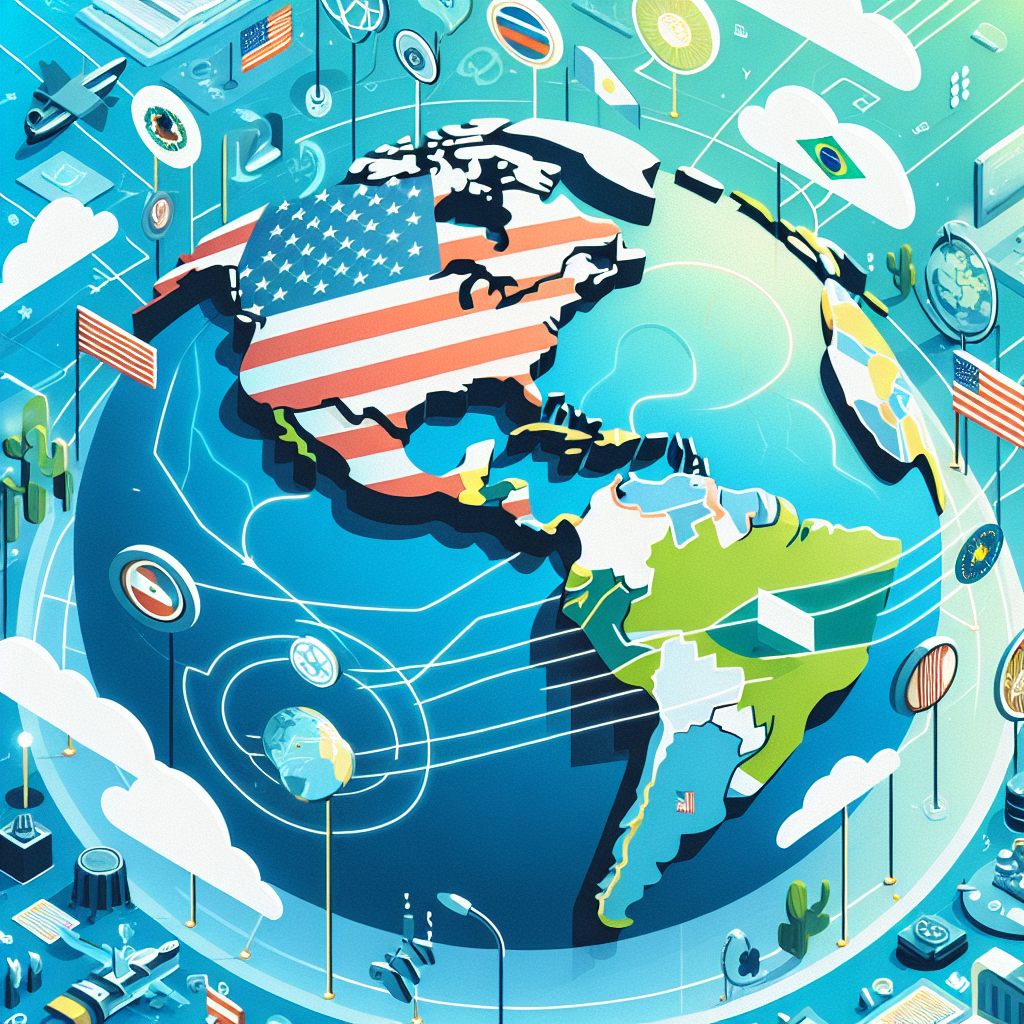 Capa do artigo – Continente americano: 1. 🇨🇳🇷🇺 Challenge the USA in Latin America! 🚨