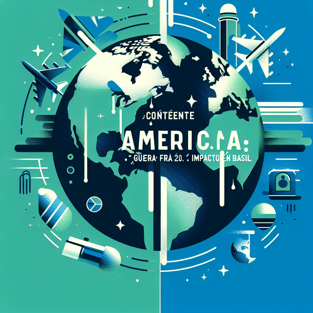 Capa do artigo – Continente americano: ¿Guerra Fría 2.0? ¡Impacto en Brasil!