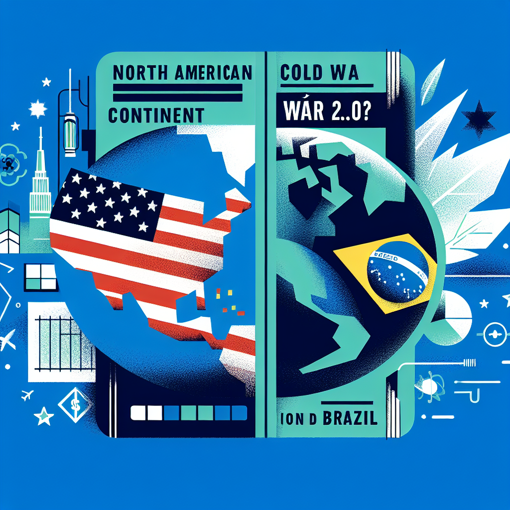 Capa do artigo – Continente americano: Cold War 2.0? Impact on Brazil!
