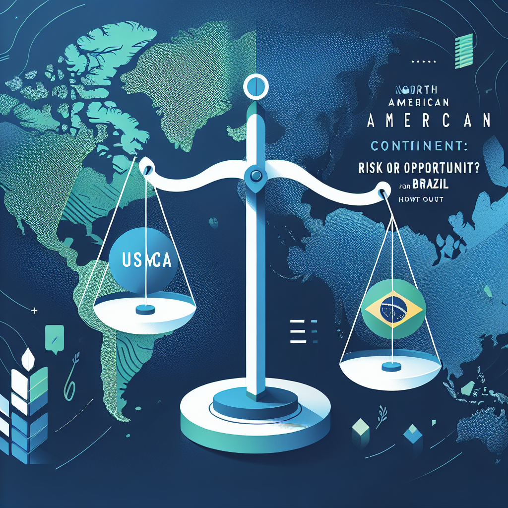 Capa do artigo – Continente americano: USMCA: ¿Riesgo o Oportunidad para Brasil? ¡Descúbrelo!