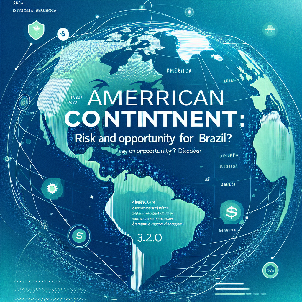 Capa do artigo – Continente americano: USMCA: Risco ou Oportunidade para o Brasil? Descubra!