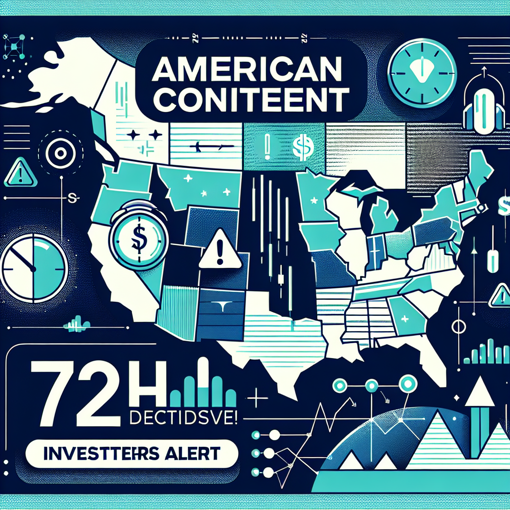 Capa do artigo – Continente americano: Alerta [País]: 72h Decisivas! Alerta aos Investidores