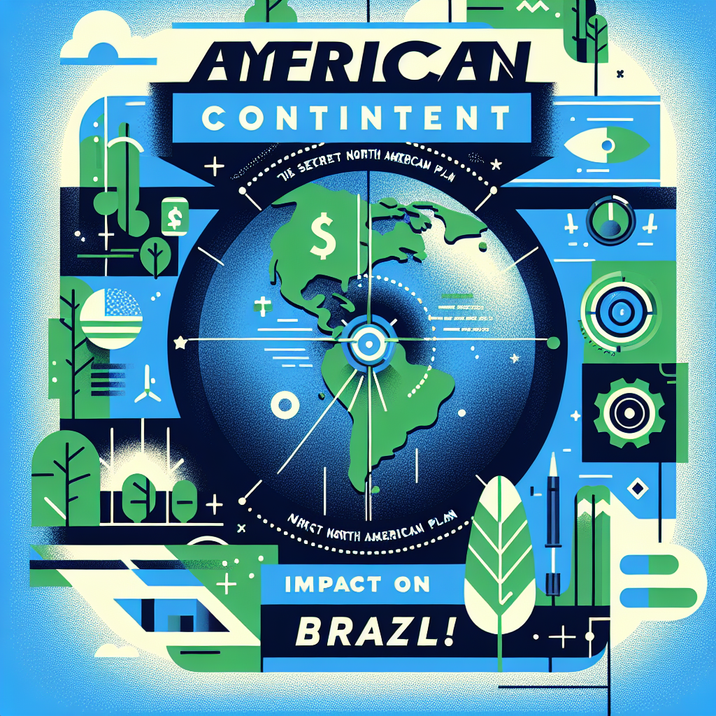 Capa do artigo – Continente americano: The Secret North American Plan: Impacto no Brasil!