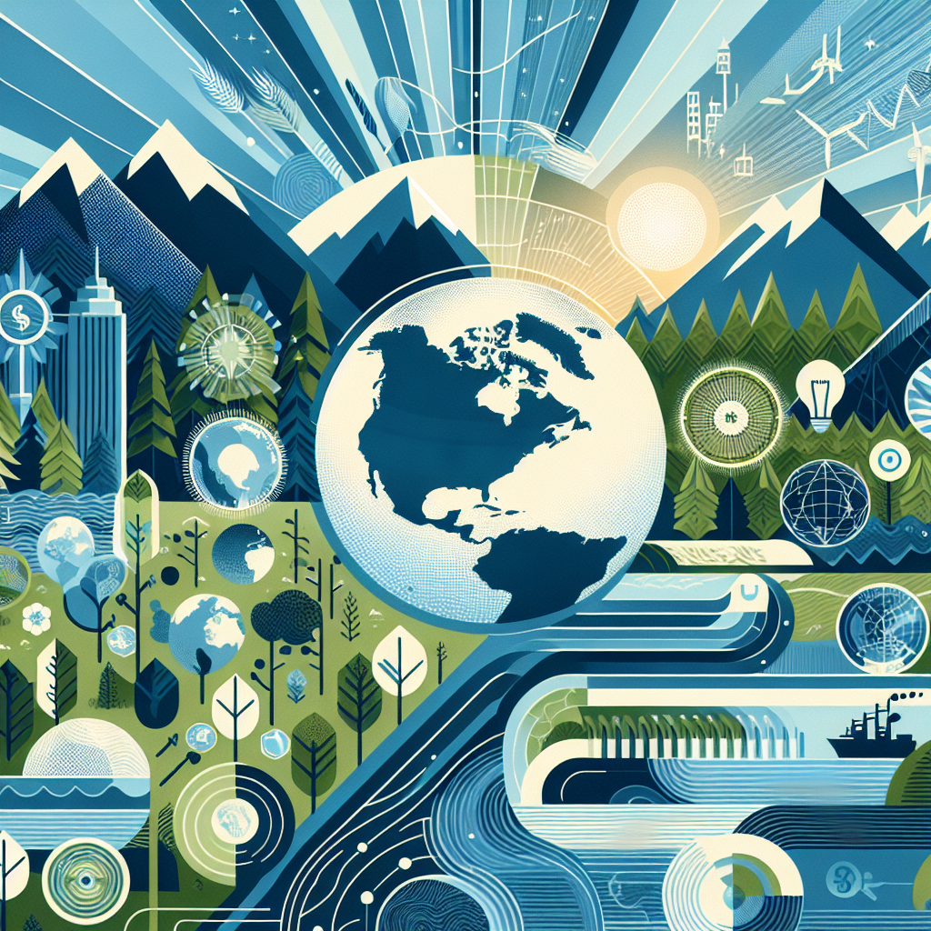 Capa do artigo – Geopolítica das americas: Economía estadounidense: La Diversidad Cultural y las Bellezas Naturales de América: Un Tesoro para la Humanidad