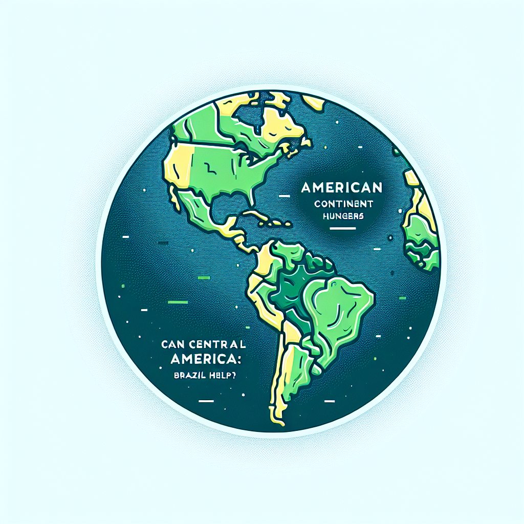 Capa do artigo – Continente americano: American continent: Hunger explodes in Central America: Can Brazil help?