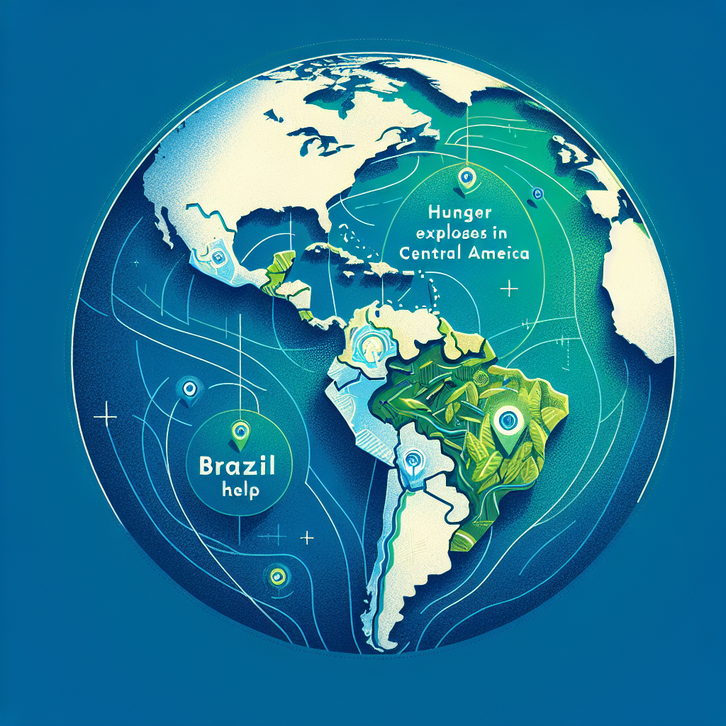 Capa do artigo – Geopolítica das americas: Continente americano: A fome explode na América Central: o Brasil pode ajudar?