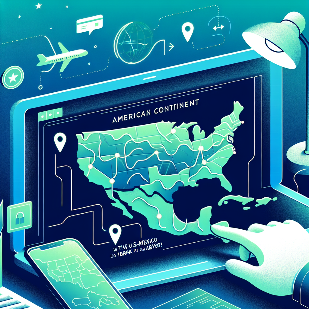 Capa do artigo – Continente americano: American continent: Migration crisis: Is the U.S.-Mexico on the brink of the abyss?