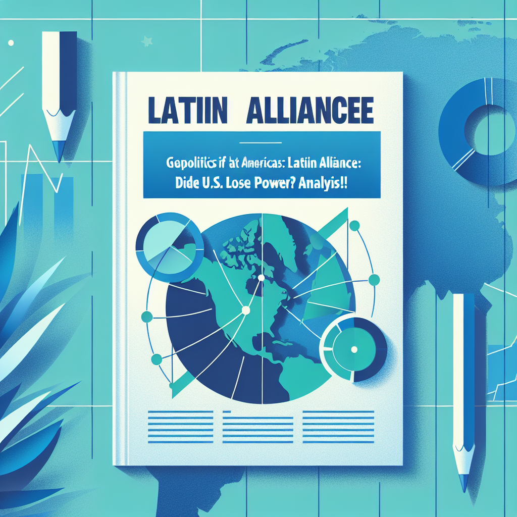 Capa do artigo – Geopolítica das americas: Geopolítica de las Américas: ALIANZA LATINA: ¿EE. UU. Pierde Poder? ¡ANÁLISIS!