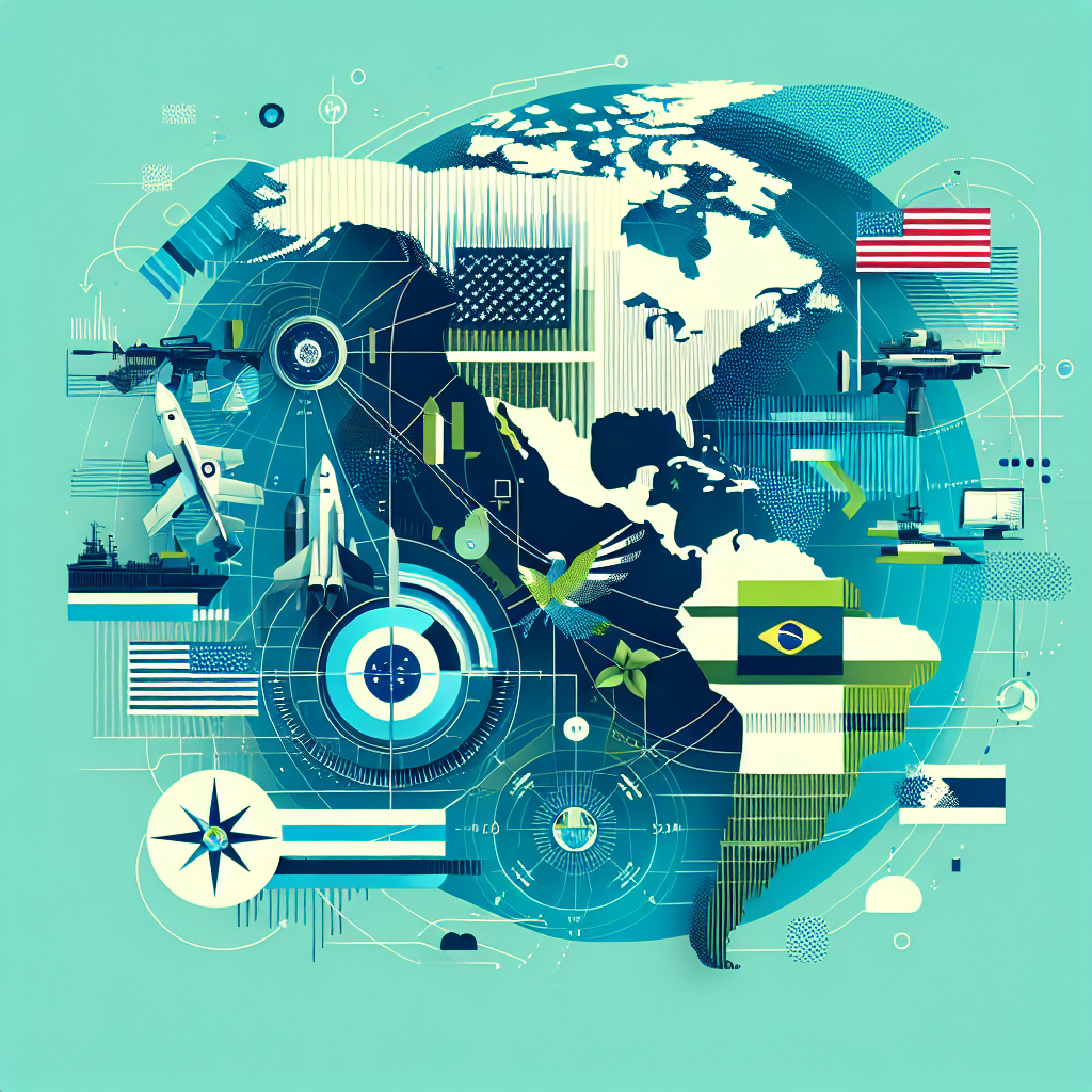 Capa do artigo – Continente americano: Nova Aliança Militar ABALA a América do Sul?