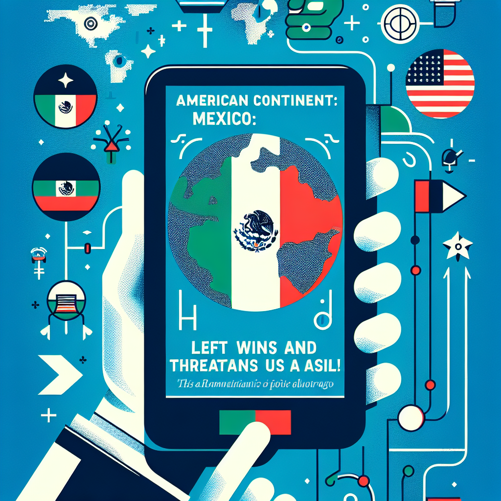 Capa do artigo – Continente americano: México: Esquerda Vence e AMEAÇA EUA e Brasil!