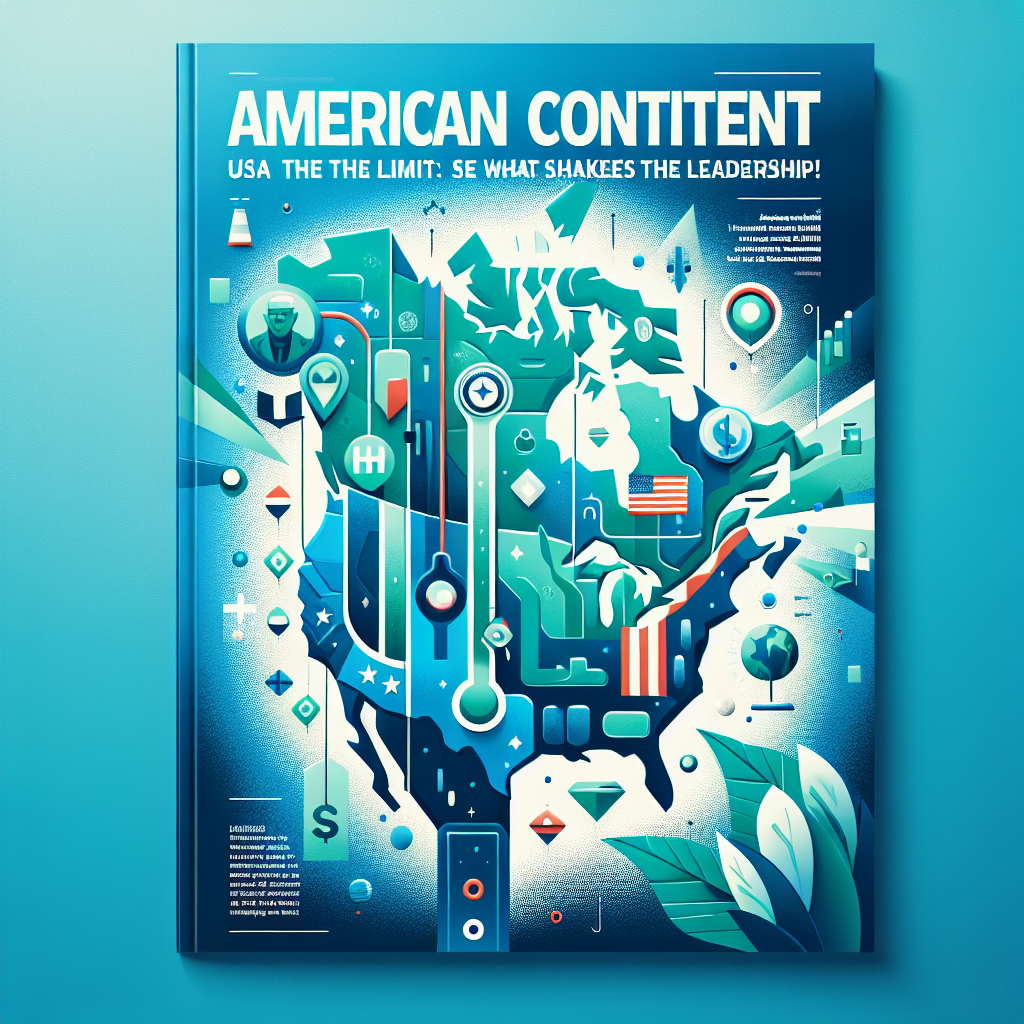 Capa do artigo – Continente americano: EUA no Limite: Veja o Que Abala a Liderança!