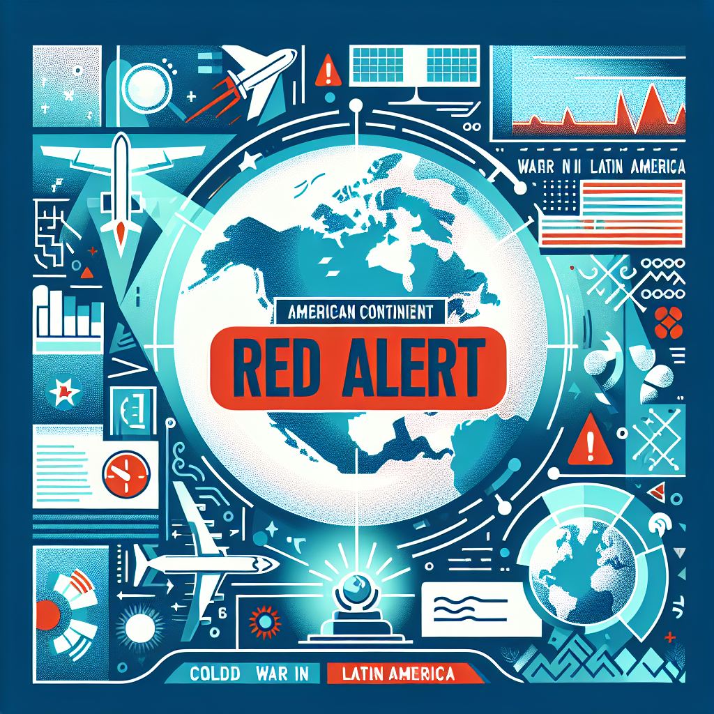 Capa do artigo – Continente americano: American continent: Red Alert: Cold War in Latin America!