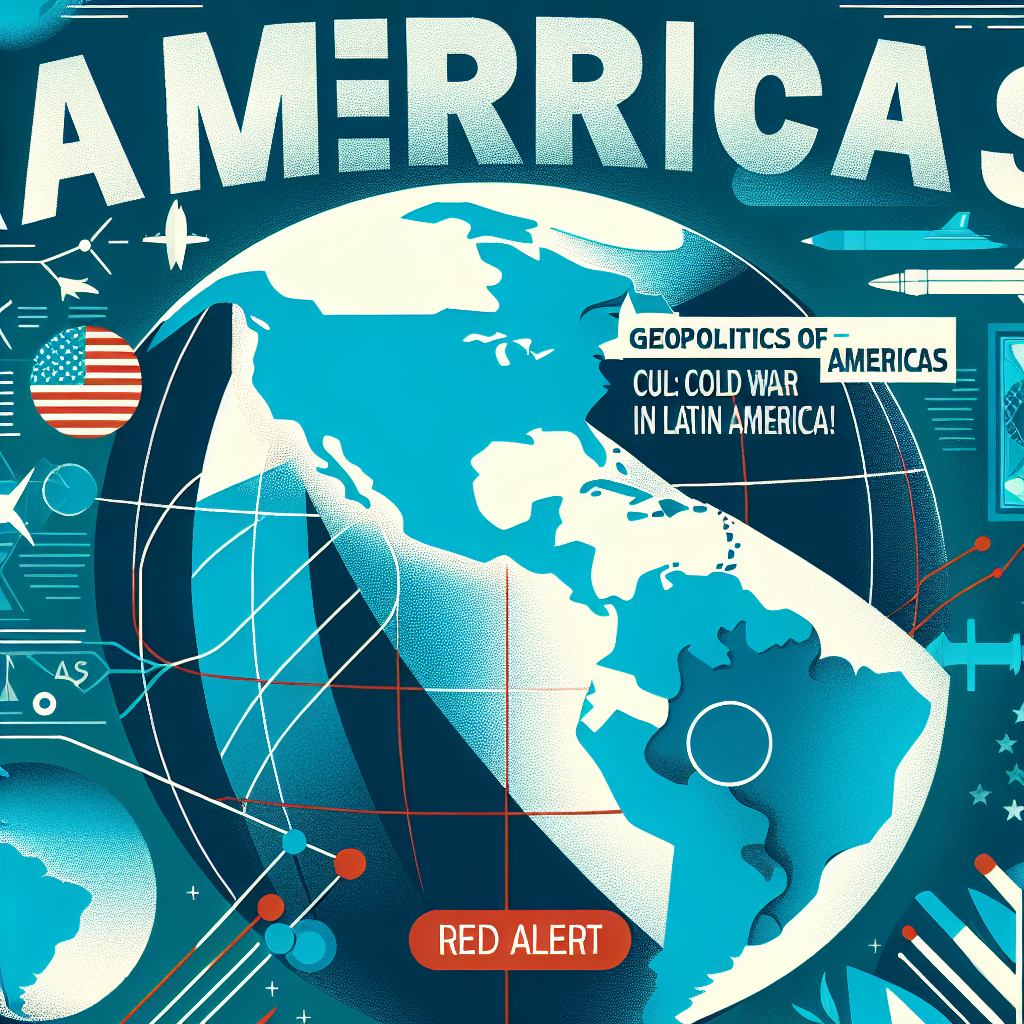 Capa do artigo – Geopolítica das americas: Continente americano: Alerta Roja: ¡Guerra Fría en América Latina!