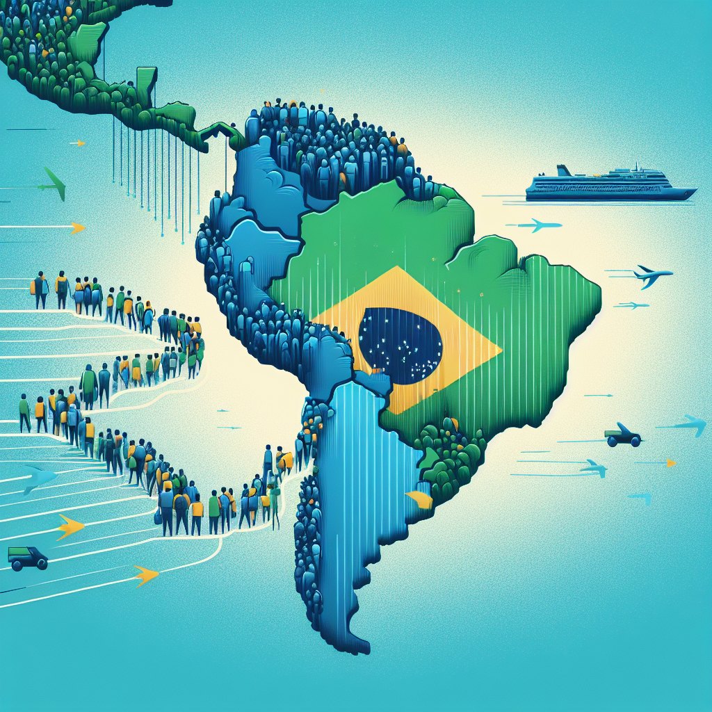 Capa do artigo – Continente americano: American continent: 3 Million Refugees: Brazil on Alert!