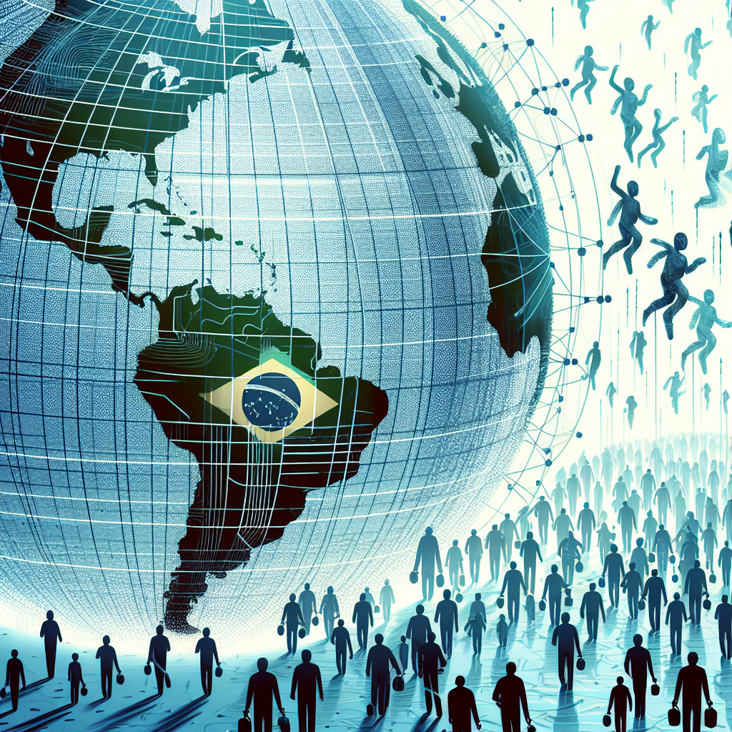 Capa do artigo – Geopolítica das americas: Continente americano: 3 Millones de Refugiados: ¡Brasil en Alerta!