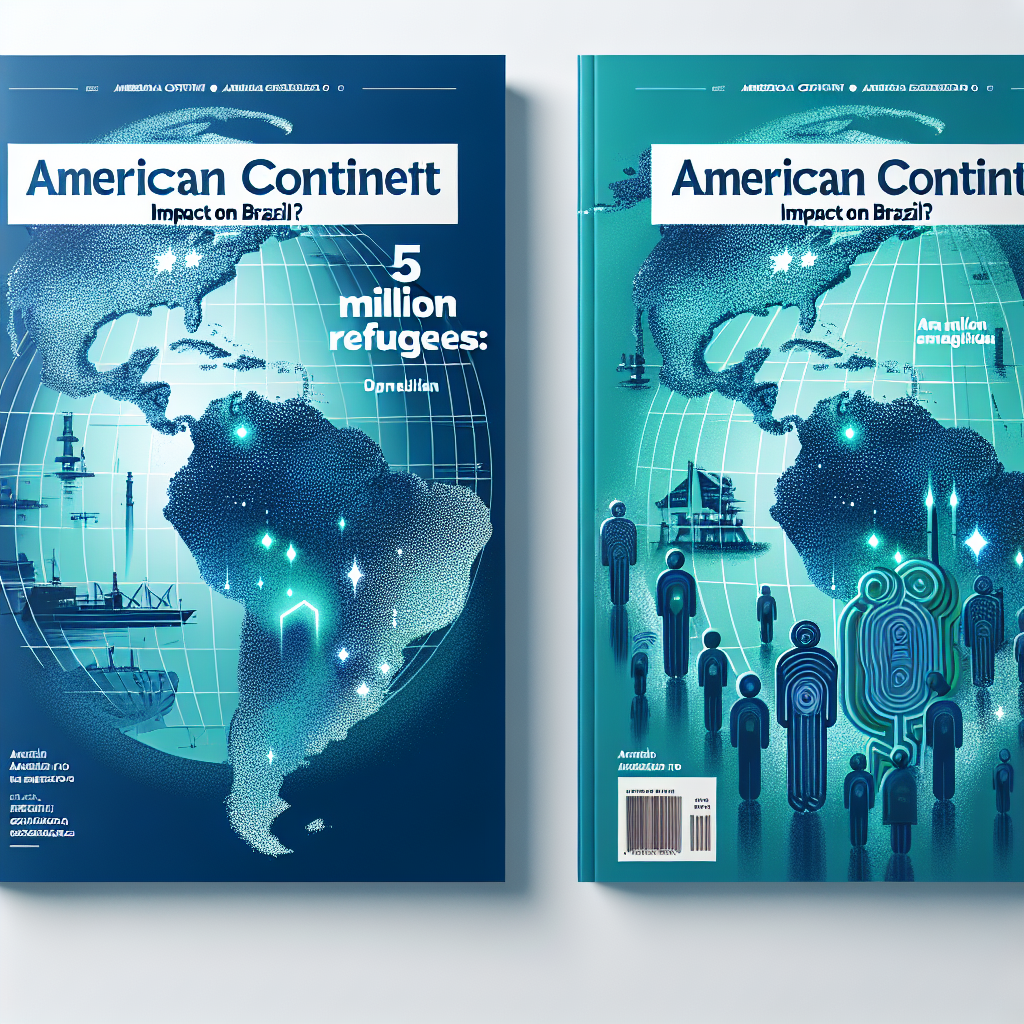Capa do artigo – Continente americano: American continent: 5 MILLION Refugees: Impact on Brazil?