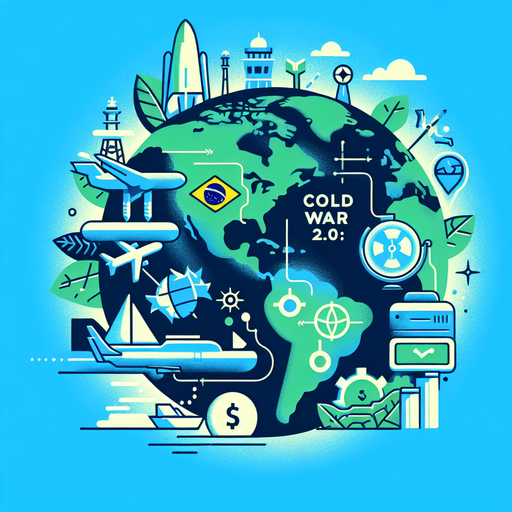 Capa do artigo – Continente americano: American continent: Cold War 2.0: Brazil on Alert in the Caribbean!