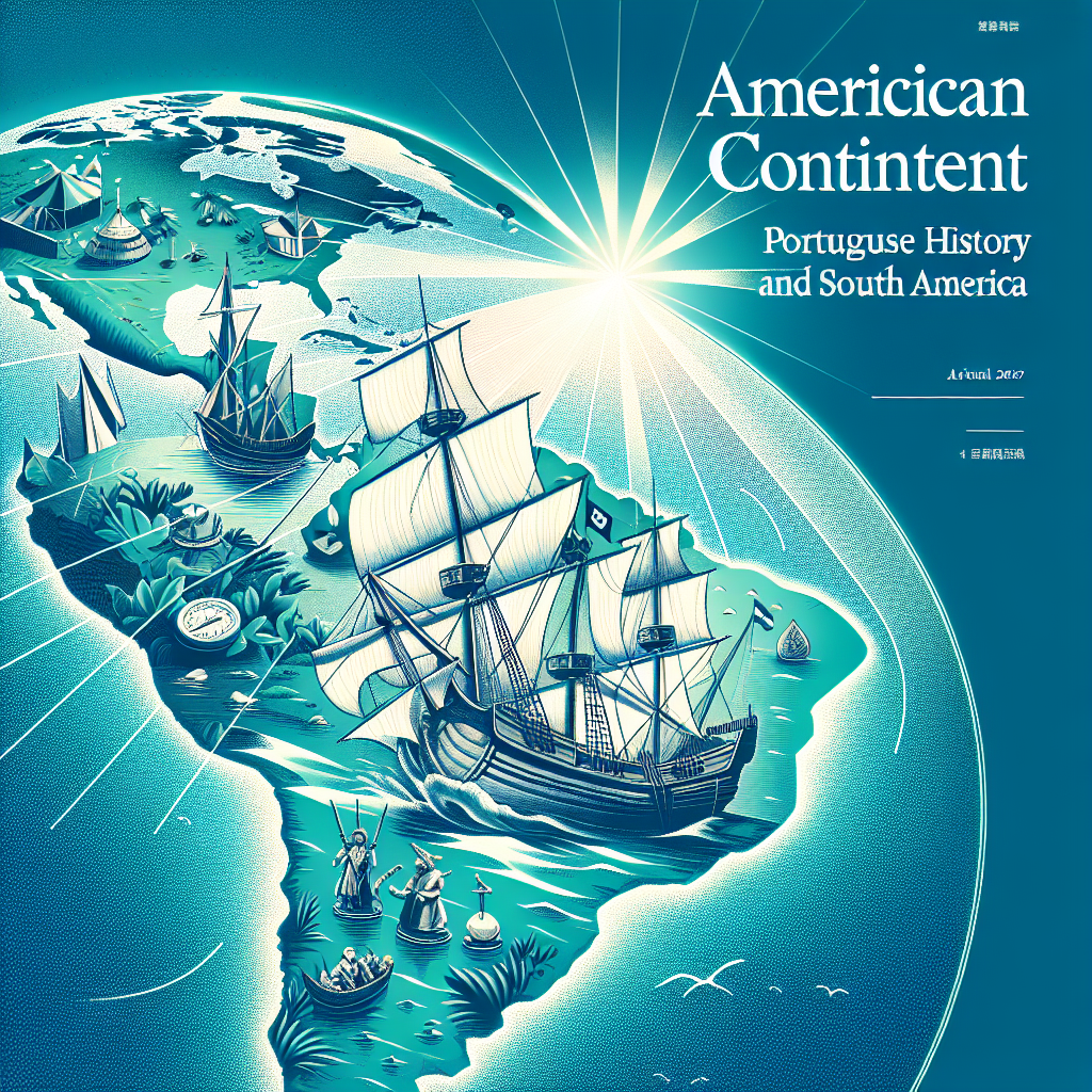 Capa do artigo – Continente americano: American continent: “Portuguese in South America: History and Cultural Singularity”