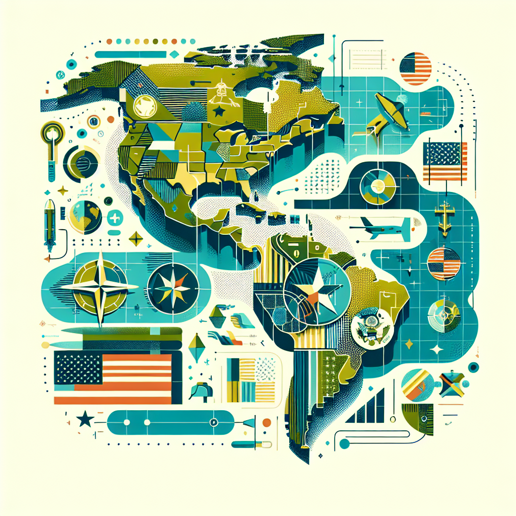 Capa do artigo – Geopolítica das americas: Continente americano: Alianza Militar en América del Sur: ¿Qué Está Sucediendo?