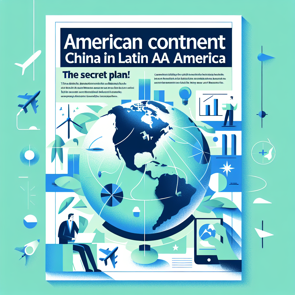 Capa do artigo – Continente americano: American continent: China in Latin America: The Secret Plan!