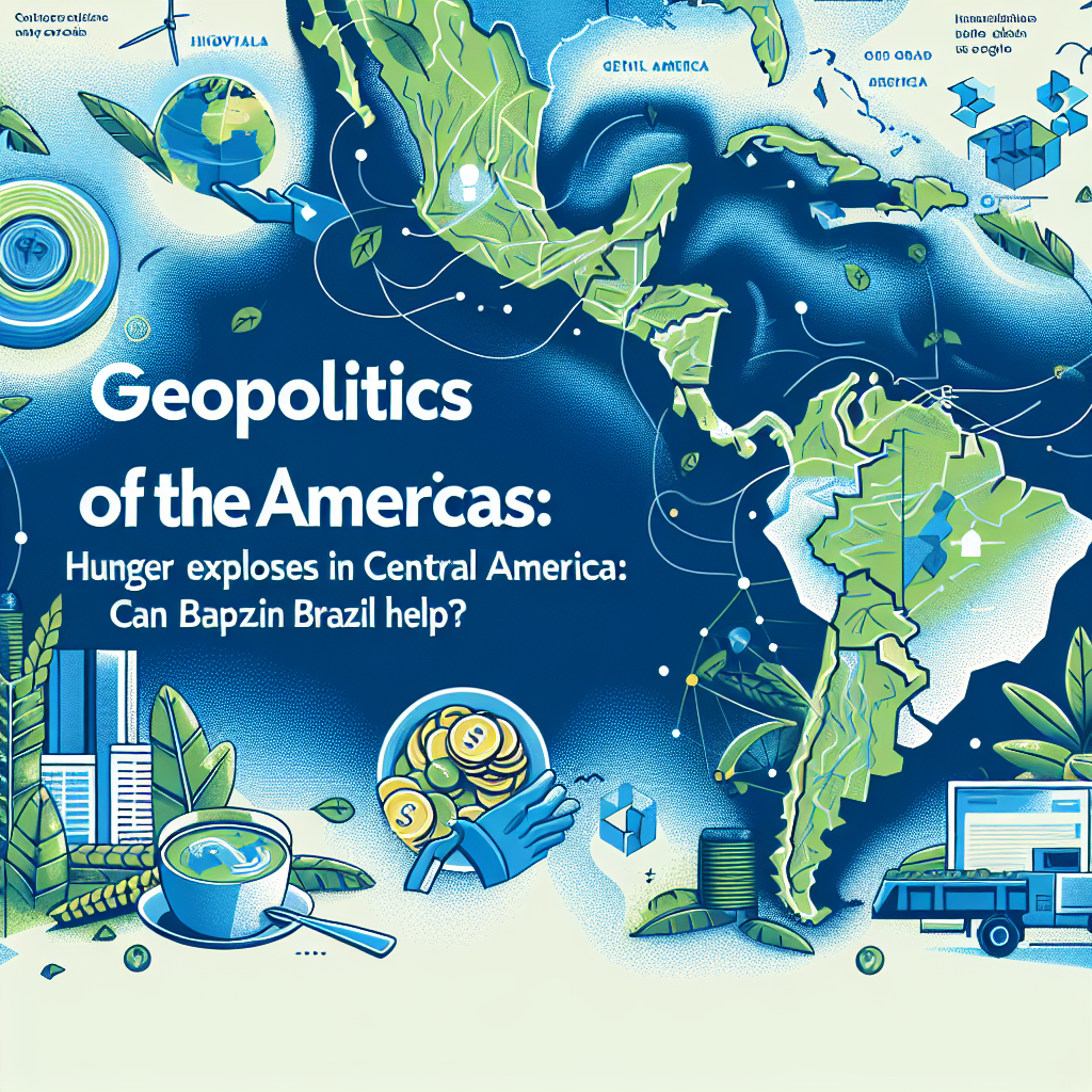 Capa do artigo – Geopolítica das americas: American continent: Hunger explodes in Central America: Can Brazil help?