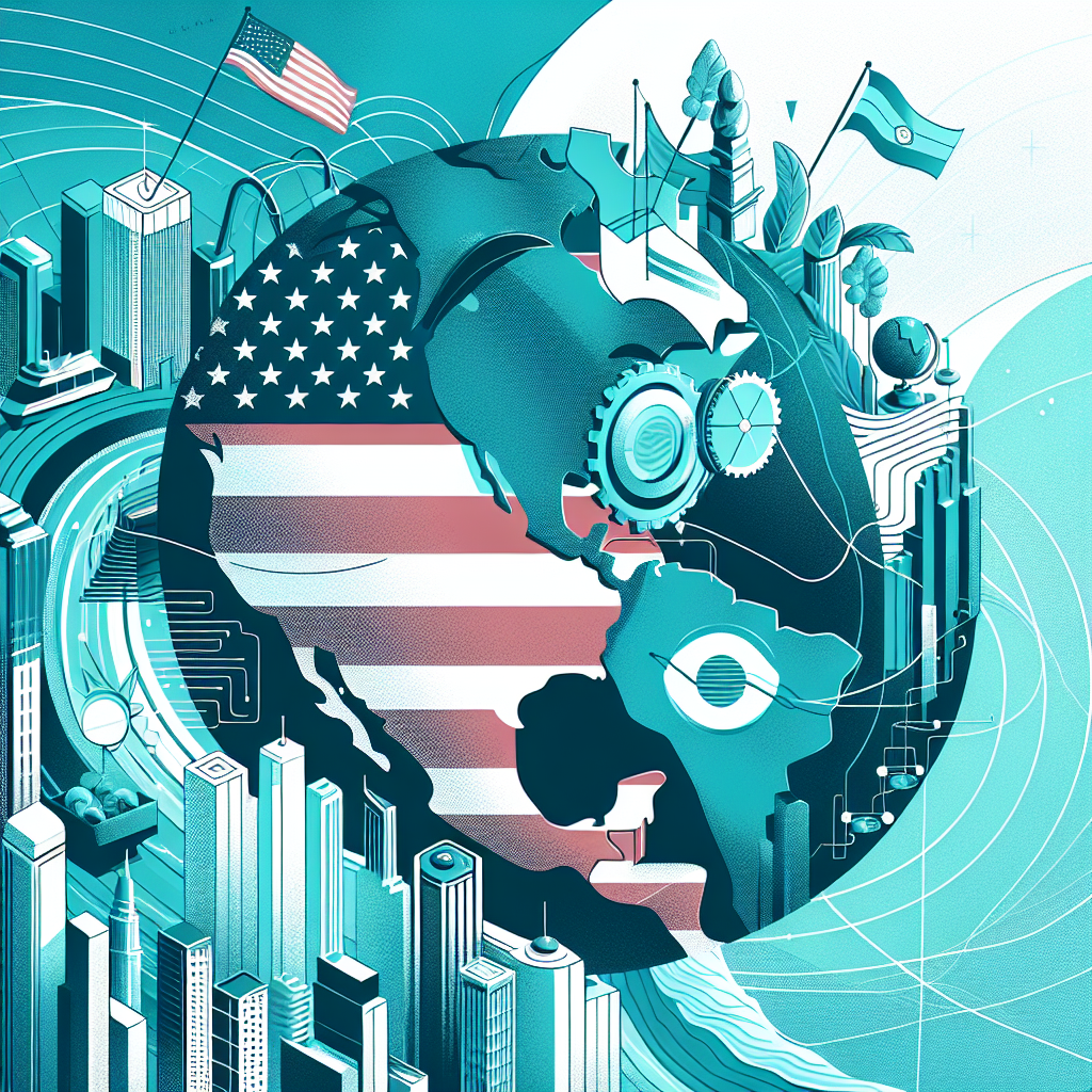 Capa do artigo – Geopolítica das americas: Continente americano: Economía estadounidense: Auge conservador en América Latina: ¿Una redefinición política?