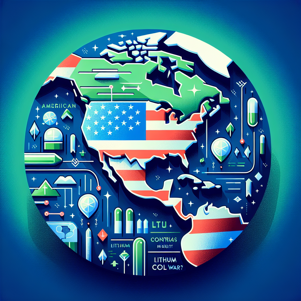 Capa do artigo – Continente americano: 3 Países à vista! Guerra Fria do Lítio?