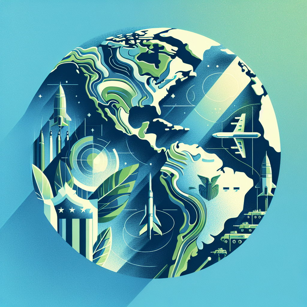 Capa do artigo – Continente americano: A Nova Aliança Militar ABALA Sul da América?