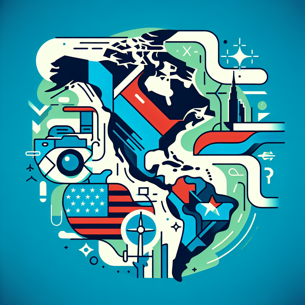 Capa do artigo – Continente americano: American continent: Red Alert: Cold War in Latin America!