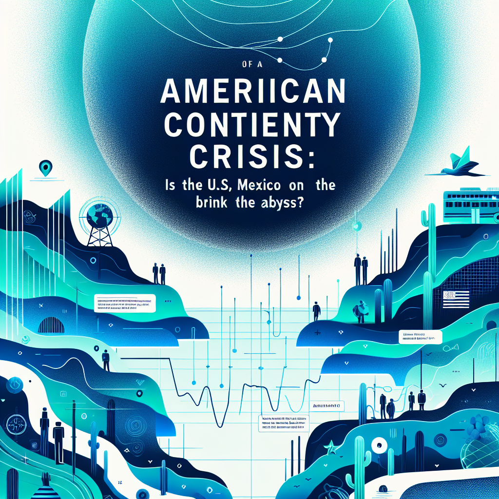Capa do artigo – Continente americano: Migratory crisis: Is the U.S.-Mexico on the brink of the abyss?