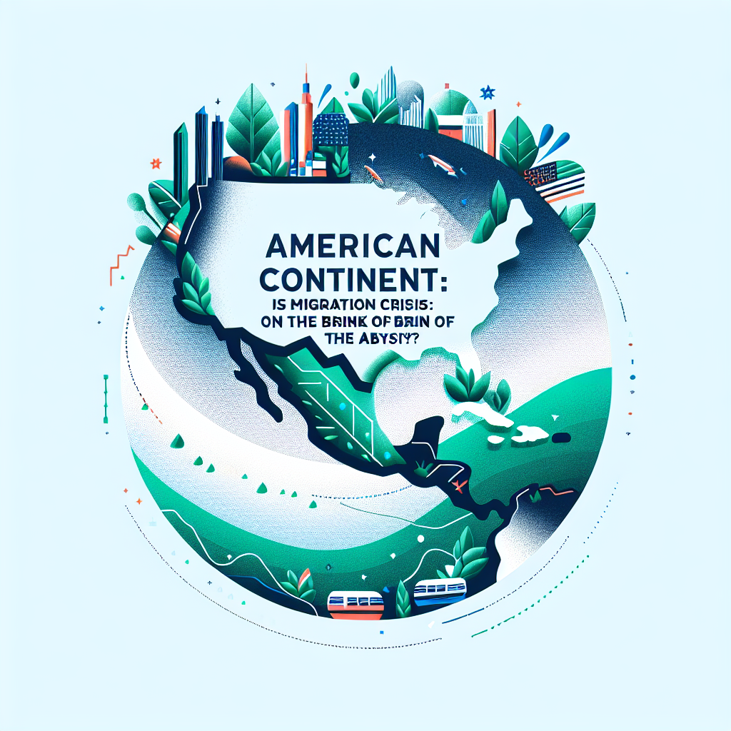 Capa do artigo – Continente americano: Crise migratória: Está os EUA-México à beira do abismo?