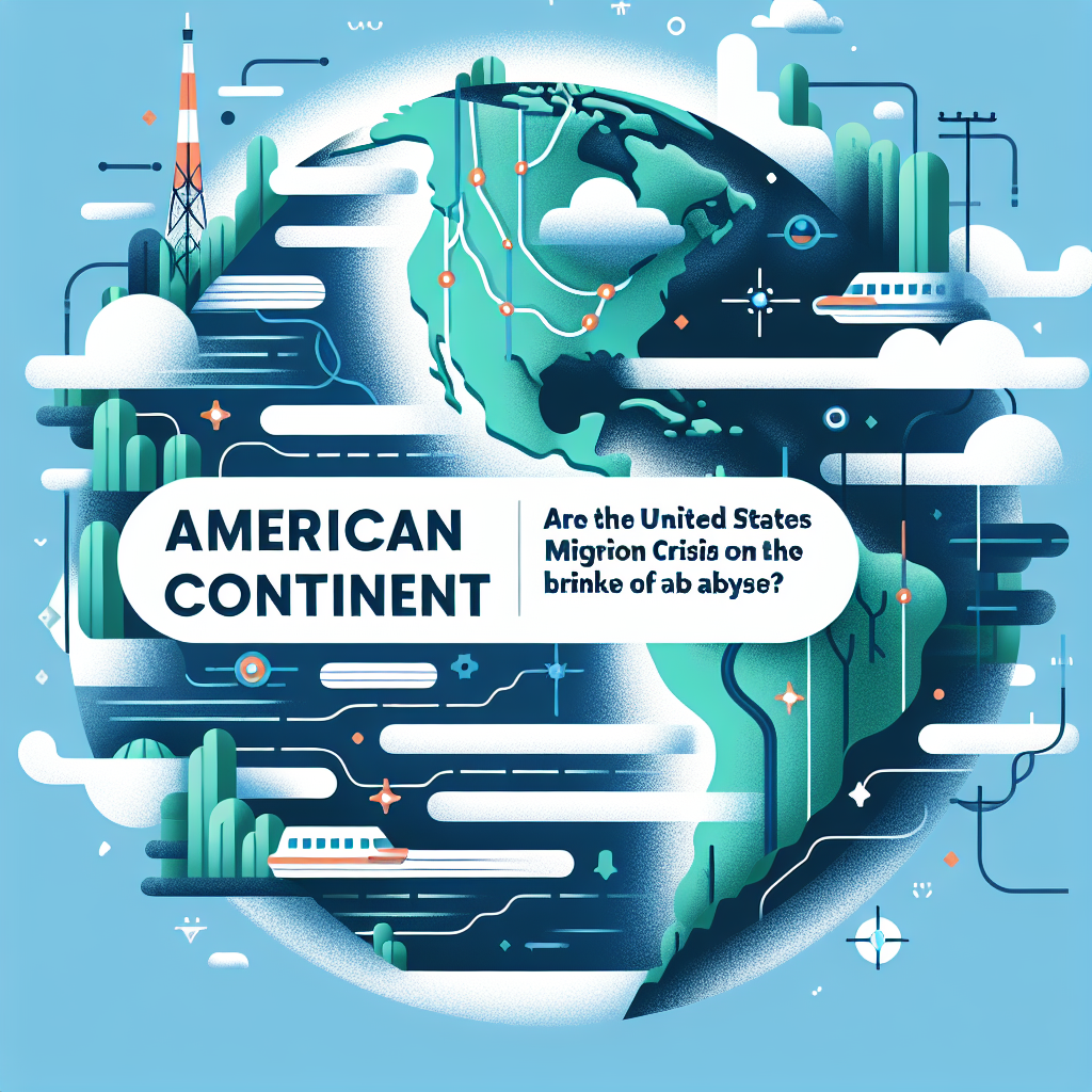 Capa do artigo – Continente americano: Crisis migratoria: ¿Está Estados Unidos-México al borde del abismo?