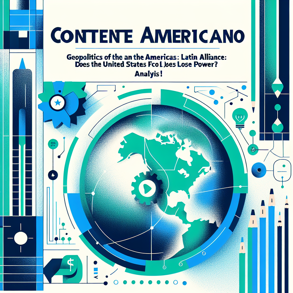 Capa do artigo – Continente americano: Geopolitics of the Americas: LATIN ALLIANCE: Does the United States Lose Power? ANALYSIS!
