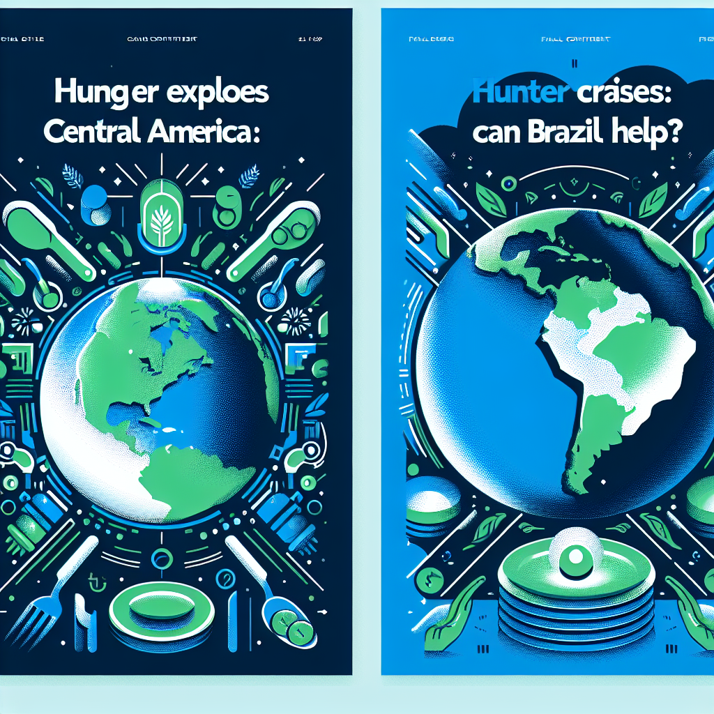 Capa do artigo – Continente americano: Fome explode na América Central: Brasil pode ajudar?