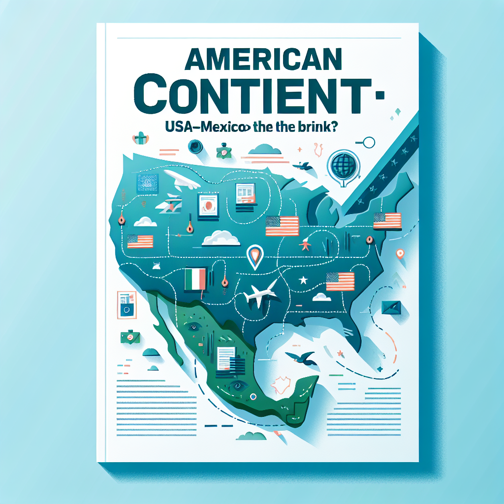 Capa do artigo – Continente americano: Crise Migratória: EUA-México à Beira do Abismo?