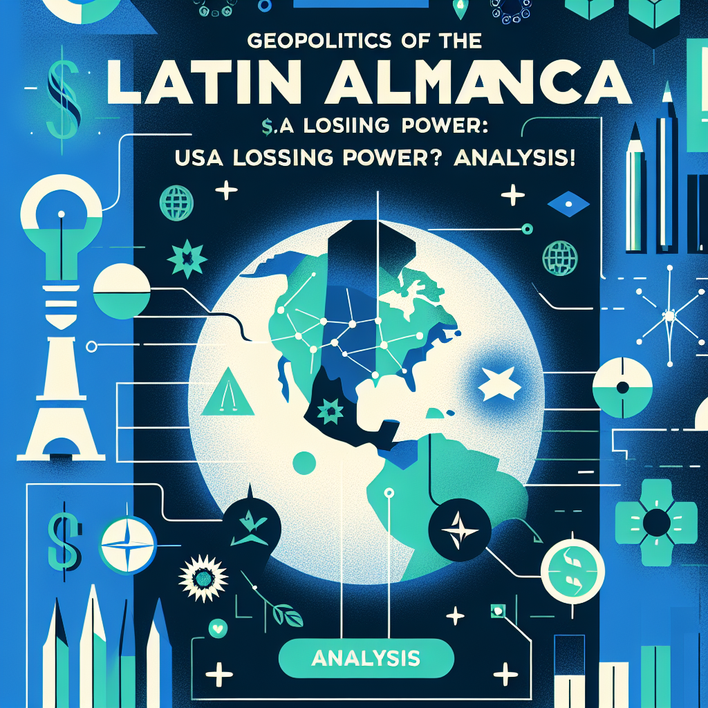 Capa do artigo – Geopolítica das americas: ALIANÇA LATINA: EUA Perdem Poder? ANALISE!