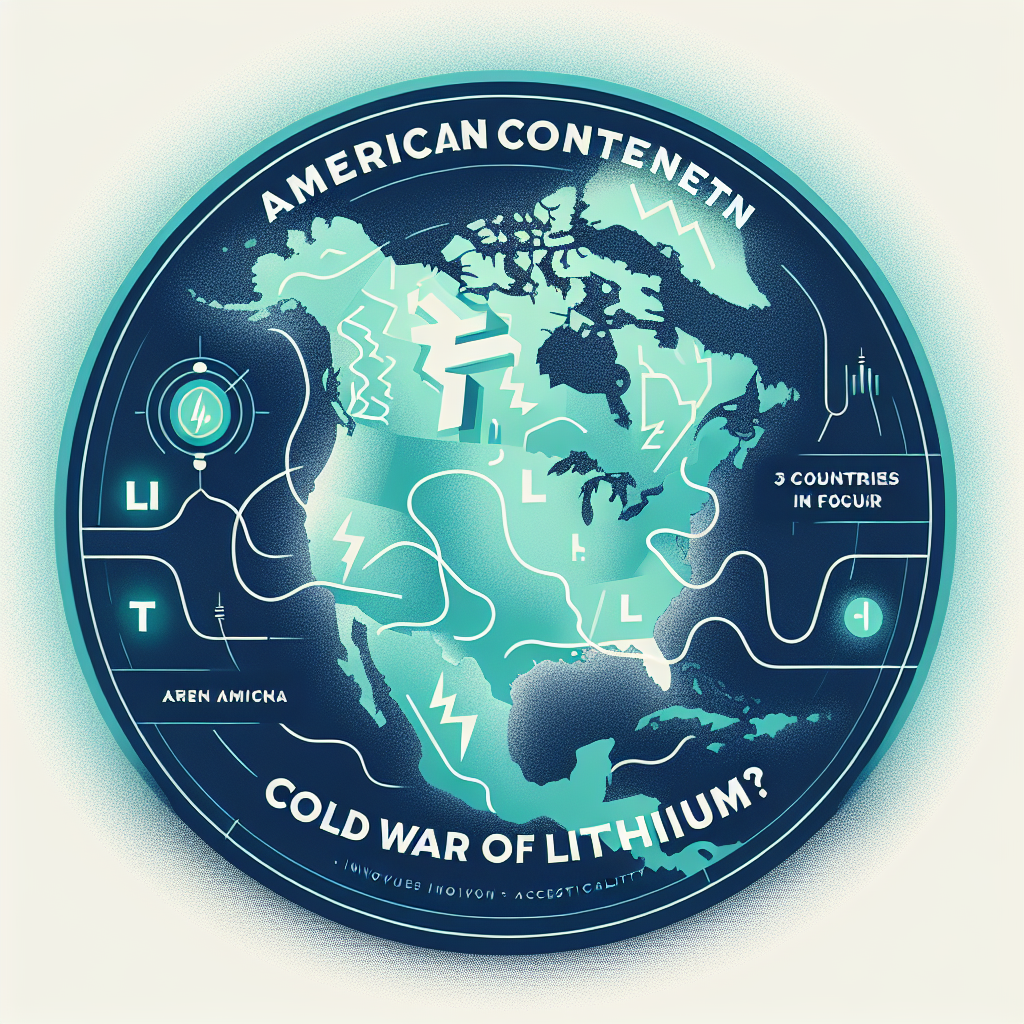 Capa do artigo – Continente americano: 3 Países na Mira! Guerra Fria do Lítio?