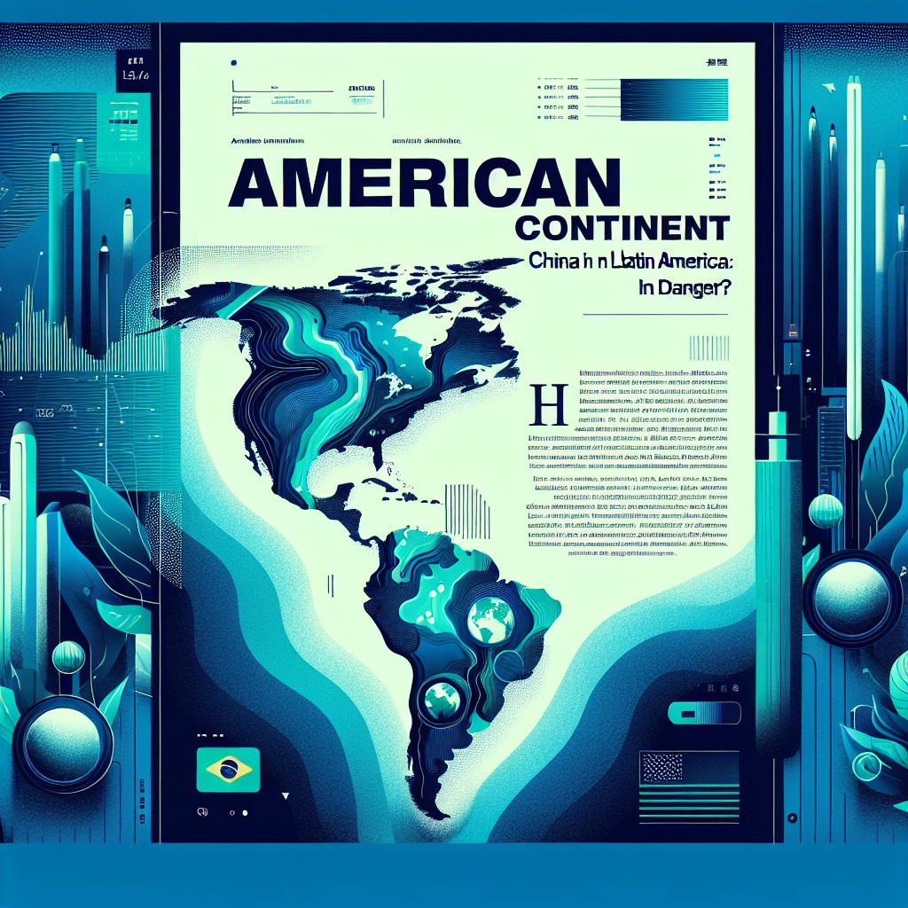 Capa do artigo – Continente americano: China na América Latina: Brasil em Perigo?