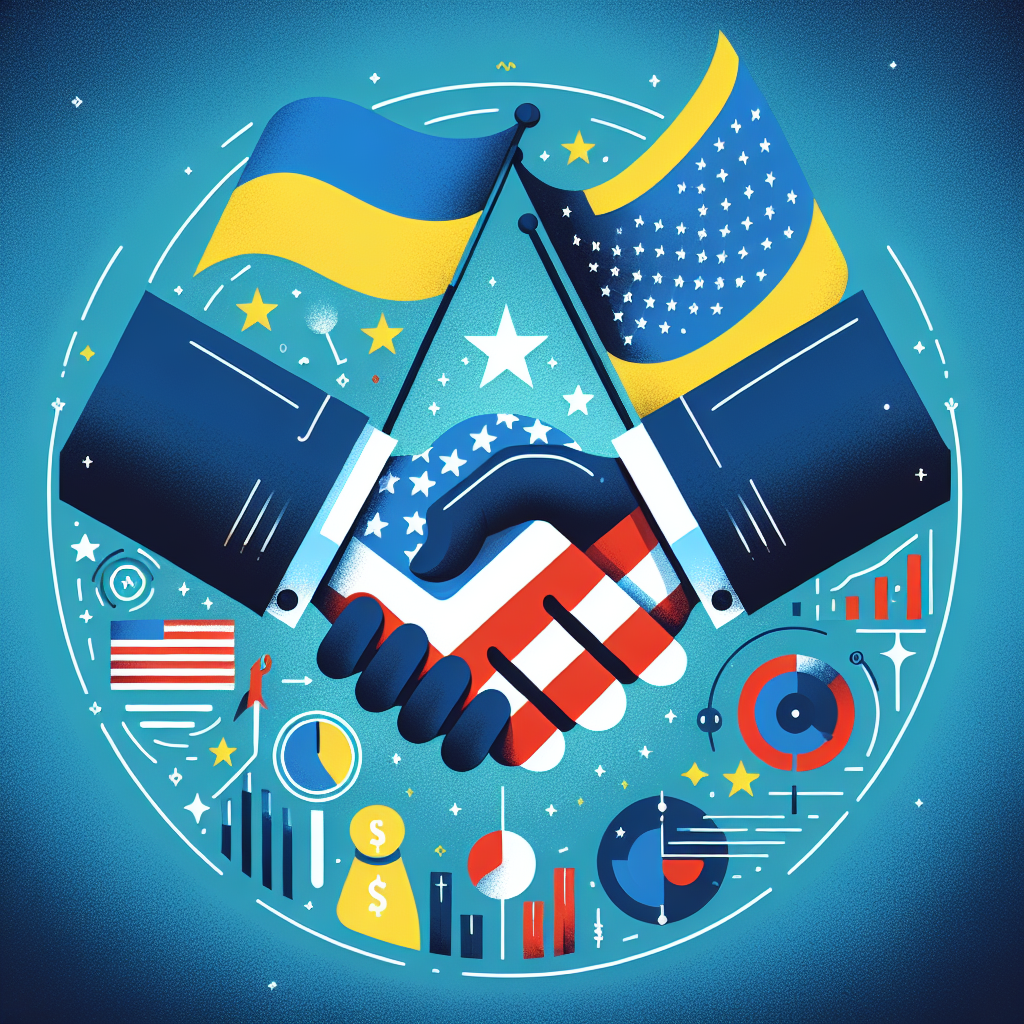 Capa do artigo – Economia americana: Solidariedade com a Ucrânia: O Papel dos Americanos em um Momento Crítico