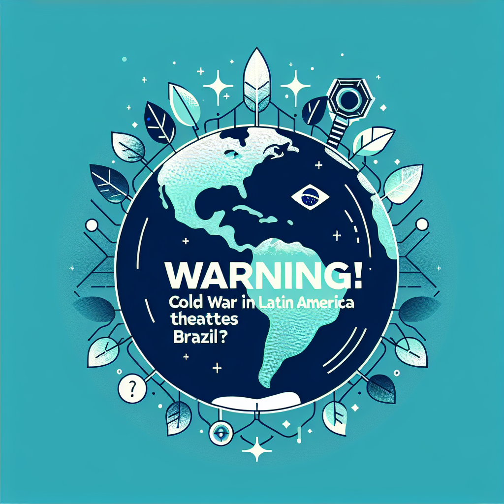Capa do artigo – Continente americano: Alerta! Guerra Fria na América Latina AMEAÇA o Brasil?