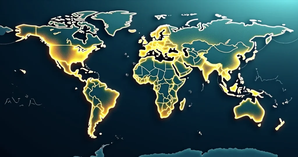 Mapa das Américas com destaque para o Brasil em amarelo simbolizando a identidade latino-americana