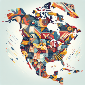 Geopolítica das americas: Continente americano: Strong%20é%20caracterizada%20por%20…